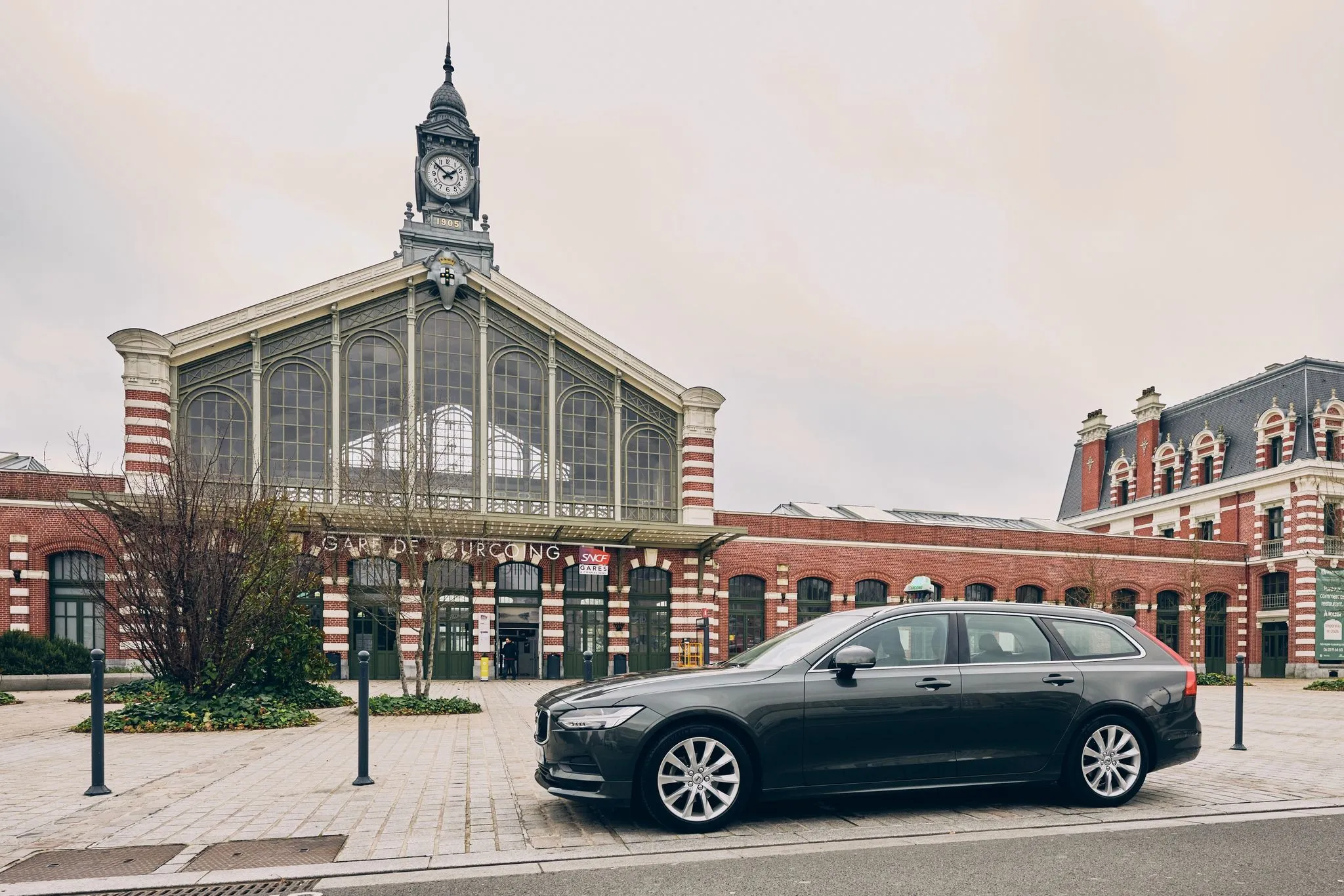 Votre taxi en service sur votre lieu de départ